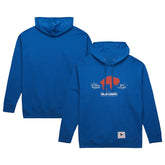 Buffalo Bills NFL x Bud Light Vintage Pullover Hoodie - Royal - Mitchell & Ness