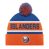 New York Islanders Starter Cuffed Knit Hat with Pom - Orange | NHL discount