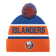 New York Islanders Starter Cuffed Knit Hat with Pom - Orange | NHL discount