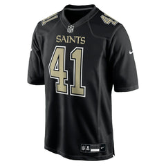 Alvin Kamara New Orleans Saints Fashion Game Jersey - Carbon Black - Nike