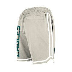 Philadelphia Eagles New Era Stone Multi Patch Shorts - Light Beige - NFL