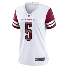 Jayden Daniels Washington Commanders Women's Game Jersey - White - Nike