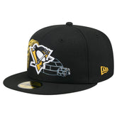 Pittsburgh Penguins New Era State Stitch 59FIFTY Fitted Hat - Black | New Era near me
