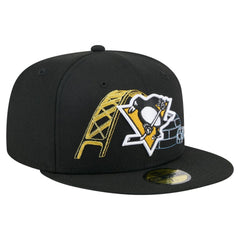 Pittsburgh Penguins New Era State Stitch 59FIFTY Fitted Hat - Black | New Era near me