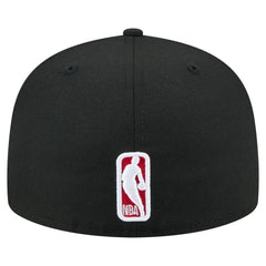 New Era Chicago Bulls State Stitch 59FIFTY Fitted Hat Black