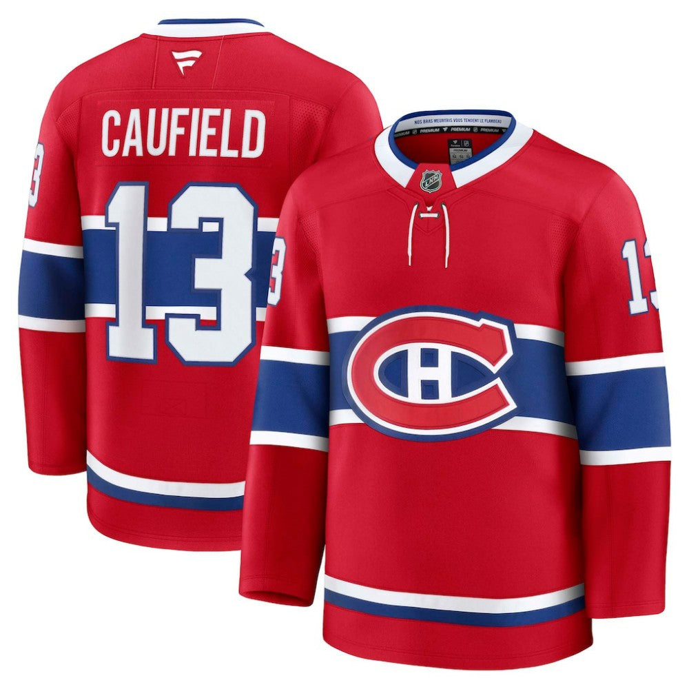 Cole Caufield Montreal Canadiens Fanatics Home Premium Jersey - Red | Fanatics online