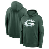 Green Bay Packers Hometown Fleece Pullover Hoodie - Green - Nike