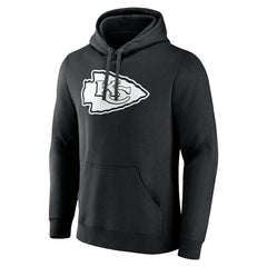 Kansas City Chiefs Personalized Name & Number Pullover Hoodie - Black - NFL