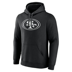 San Francisco 49ers Personalized Name & Number Pullover Hoodie - Black - NFL