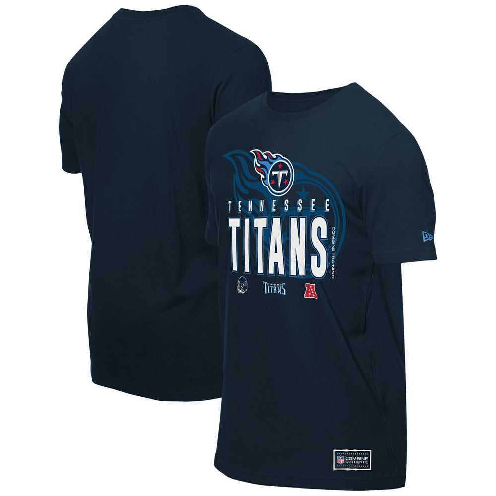 Tennessee Titans New Era 2025 NFL Training Camp T-Shirt - Navy - NFL
