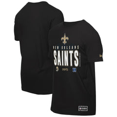 New Orleans Saints New Era 2025 NFL Training Camp T-Shirt - Black - NFL