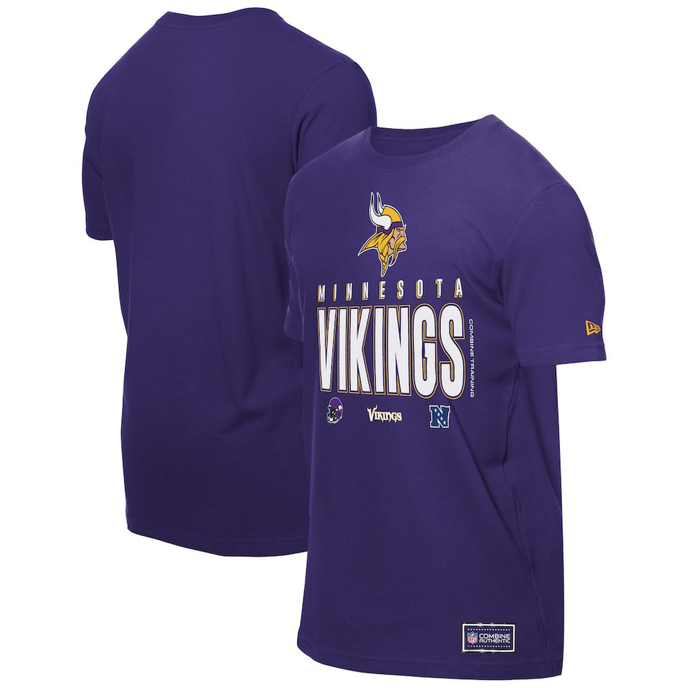 Minnesota Vikings New Era 2025 NFL Training Camp T-Shirt - Purple - NFL