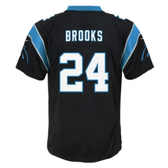 Jonathon Brooks Carolina Panthers Youth Game Jersey - Black - Nike
