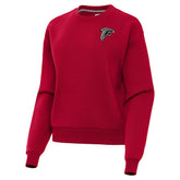 Atlanta Falcons Antigua Women's Victory Pullover Sweatshirt - Red - NFL