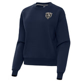 Chicago Bears Antigua Women's Victory Pullover Sweatshirt - Navy - NFL