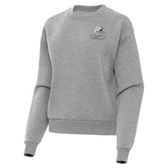 Cleveland Browns Antigua Women's Victory Pullover Sweatshirt - Heather Gray - NFL
