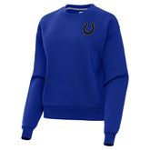 Indianapolis Colts Antigua Women's Victory Pullover Sweatshirt - Royal - NFL