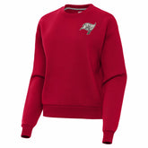 Tampa Bay Buccaneers Antigua Women's Victory Pullover Sweatshirt - Red - NFL