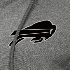 Buffalo Bills Antigua Women's Seeker Full-Zip Hoodie Jacket - Heather Black - NFL