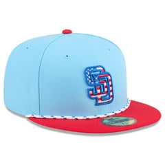 San Diego Padres New Era 2025 Fourth of July 59FIFTY Fitted Hat Outlet