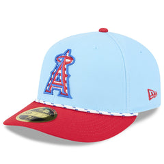 Los Angeles Angels New Era 2025 Fourth of July Low Profile 59FIFTY Fitted Hat Discount