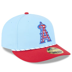Los Angeles Angels New Era 2025 Fourth of July Low Profile 59FIFTY Fitted Hat Discount