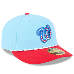 Washington Nationals New Era 2025 Fourth of July Low Profile 59FIFTY Fitted Hat Online
