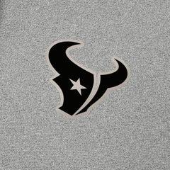 Houston Texans Antigua Effortless Full-Zip Hoodie Jacket - Heather Gray - NFL