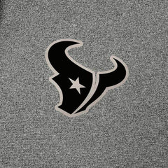 Houston Texans Antigua Effortless Full-Zip Hoodie Jacket - Heather Black - NFL