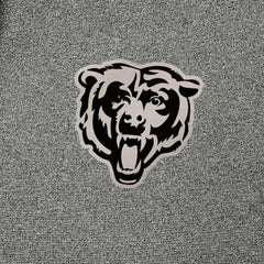 Chicago Bears Antigua Effortless Full-Zip Hoodie Jacket - Heather Black - NFL