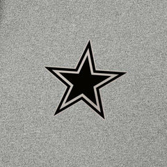 Dallas Cowboys Antigua Effortless Full-Zip Hoodie Jacket - Heather Gray - NFL