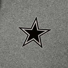 Dallas Cowboys Antigua Effortless Full-Zip Hoodie Jacket - Heather Black - NFL