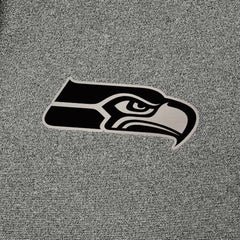 Seattle Seahawks Antigua Effortless Full-Zip Hoodie Jacket - Heather Black - NFL