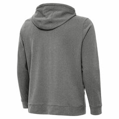 Tampa Bay Buccaneers Antigua Effortless Full-Zip Hoodie Jacket - Heather Black - NFL