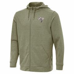 Tampa Bay Buccaneers Antigua Effortless Full-Zip Hoodie Jacket - Olive - NFL