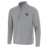 Chicago Bears Antigua Insider Quarter-Zip Jacket - Gray - NFL