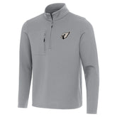 Arizona Cardinals Antigua Insider Quarter-Zip Jacket - Gray - NFL