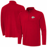 Kansas City Chiefs Antigua Reprocess Quarter-Zip Top - Red - NFL