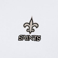 New Orleans Saints Antigua Reprocess Quarter-Zip Top - White - NFL