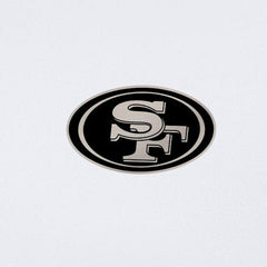 San Francisco 49ers Antigua Reprocess Quarter-Zip Top - White - NFL