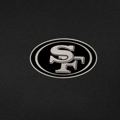 San Francisco 49ers Antigua Reprocess Quarter-Zip Top - Black - NFL