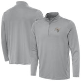 Tampa Bay Buccaneers Antigua Reprocess Quarter-Zip Top - Gray - NFL