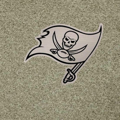 Tampa Bay Buccaneers Antigua Subtle Quarter-Zip Top - Heather Olive - NFL