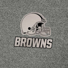 Cleveland Browns Antigua Subtle Quarter-Zip Top - Heather Black - NFL
