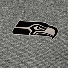 Seattle Seahawks Antigua Subtle Quarter-Zip Top - Heather Black - NFL