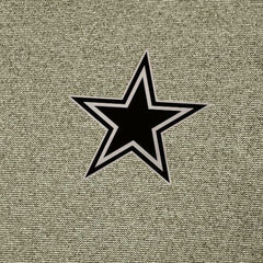 Dallas Cowboys Antigua Subtle Quarter-Zip Top - Heather Olive - NFL