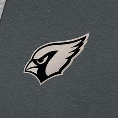 Arizona Cardinals Antigua Brushed Carbon Victory Pullover Hoodie - Charcoal - NFL