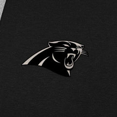 Carolina Panthers Antigua Brushed Carbon Victory Pullover Hoodie - Black - NFL
