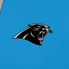 Carolina Panthers Antigua Brushed Carbon Victory Pullover Hoodie - Blue - NFL