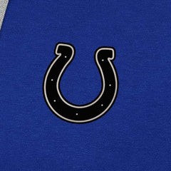 Indianapolis Colts Antigua Brushed Carbon Victory Pullover Hoodie - Royal - NFL